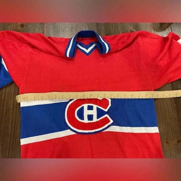 80’s CCM Montreal Canadiens NHL Hockey Jersey - Picture 6 of 7